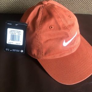 Nike baseball cap orange